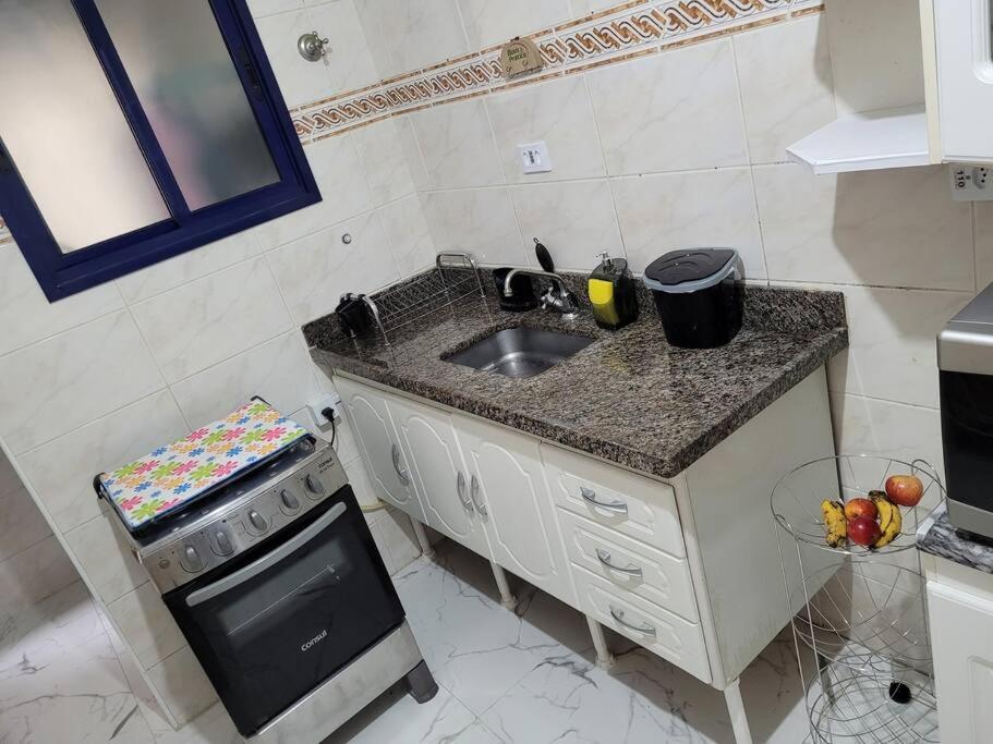 Apartamento Apto Inteligente Com Alexa, Wi-Fi E Smart Tv. Praia Grande  Exterior foto